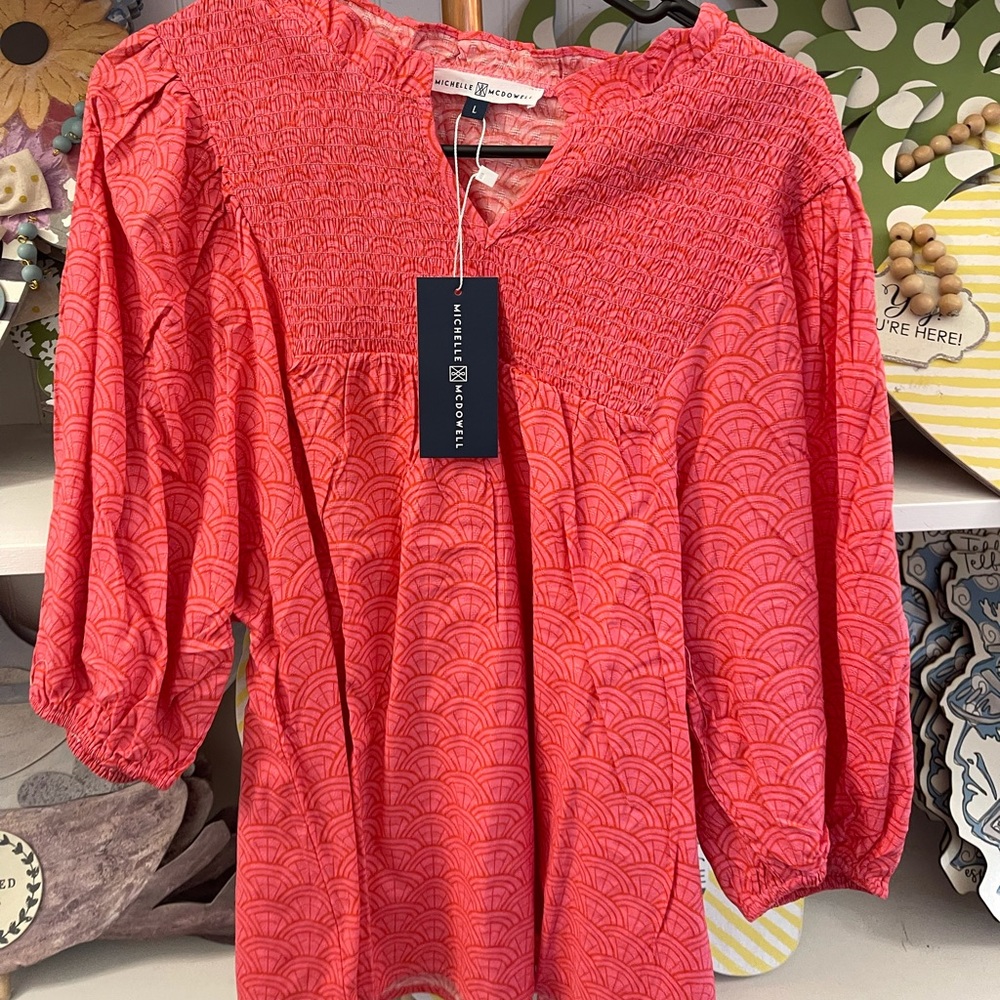 NWT MICHELLE MCDOWELL TOP